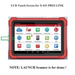 LCD Touch Screen Replacement for LAUNCH X431 PRO3 LINK Scanner